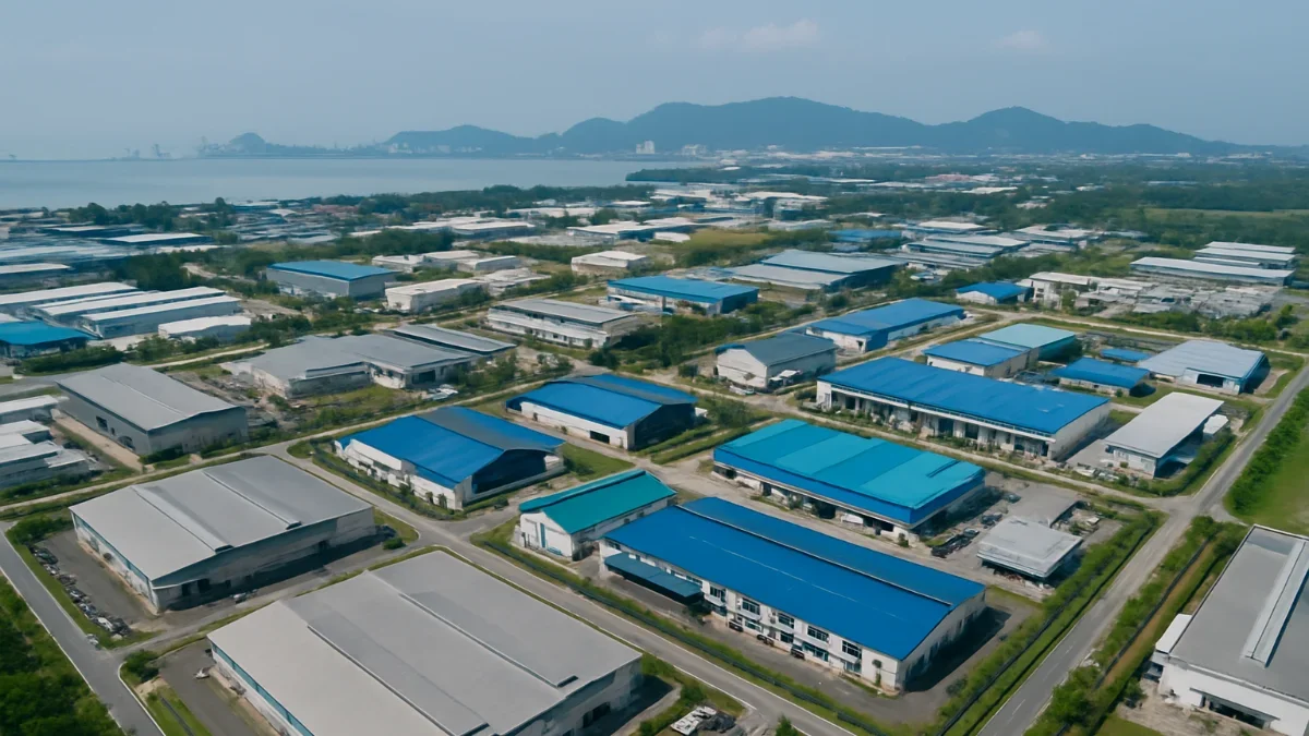 Which Are the Most Established Industrial Zones in Penang?