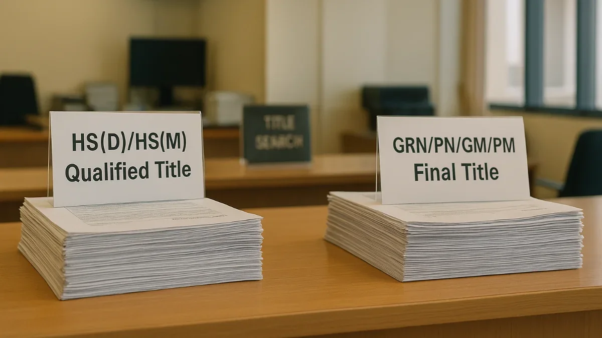 From Qualified Title to Final Title: Process, Costs & Risks (Malaysia)