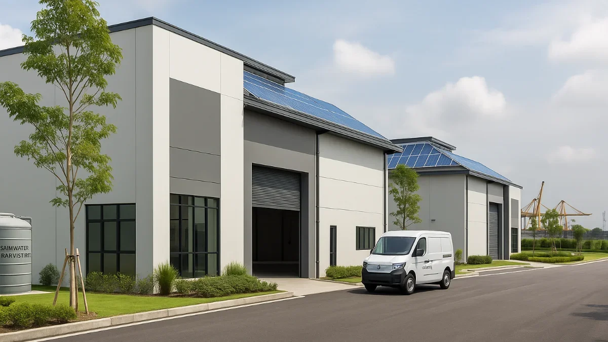 TKT Industrial Park: Sustainable, Flexi-Space Factories for the Future