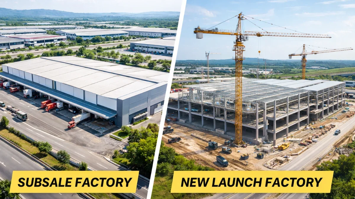 Subsale vs New Launch Factory: Which Has Better ROI in 2026?