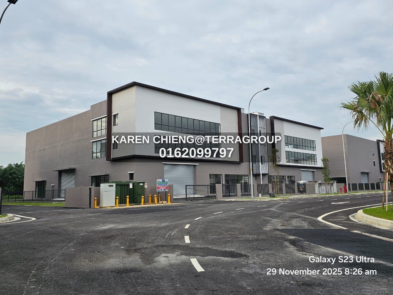 Air Hitam Semi D New Factory for Sale