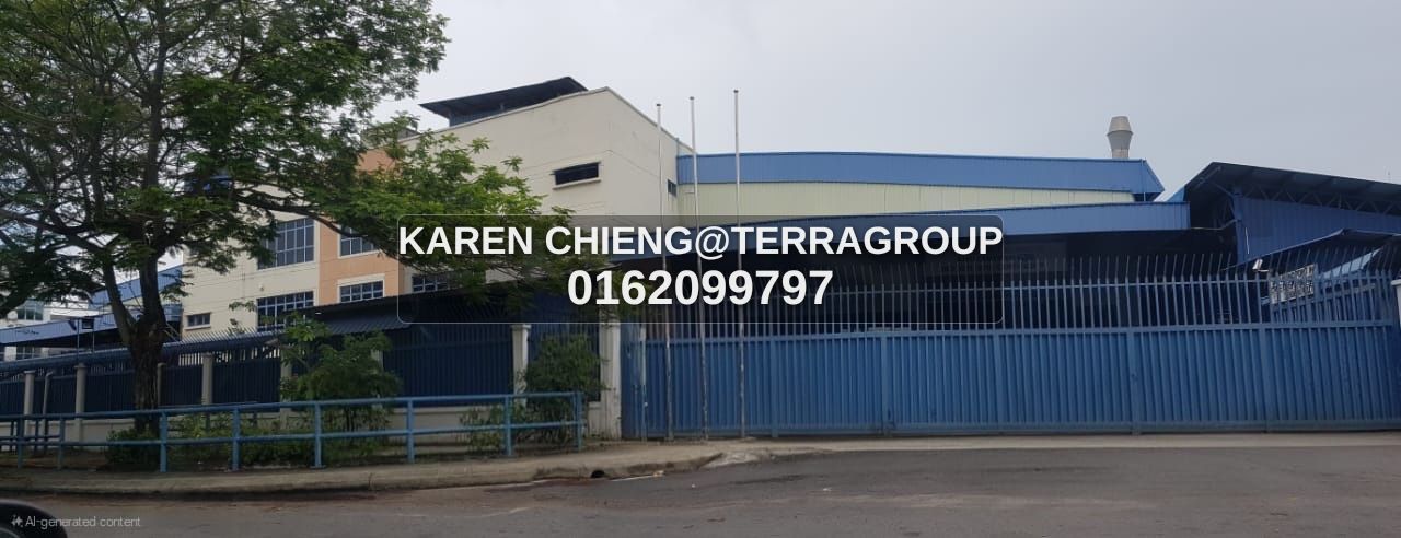 Shah alam Detached factory bu 28.5ksft RENT