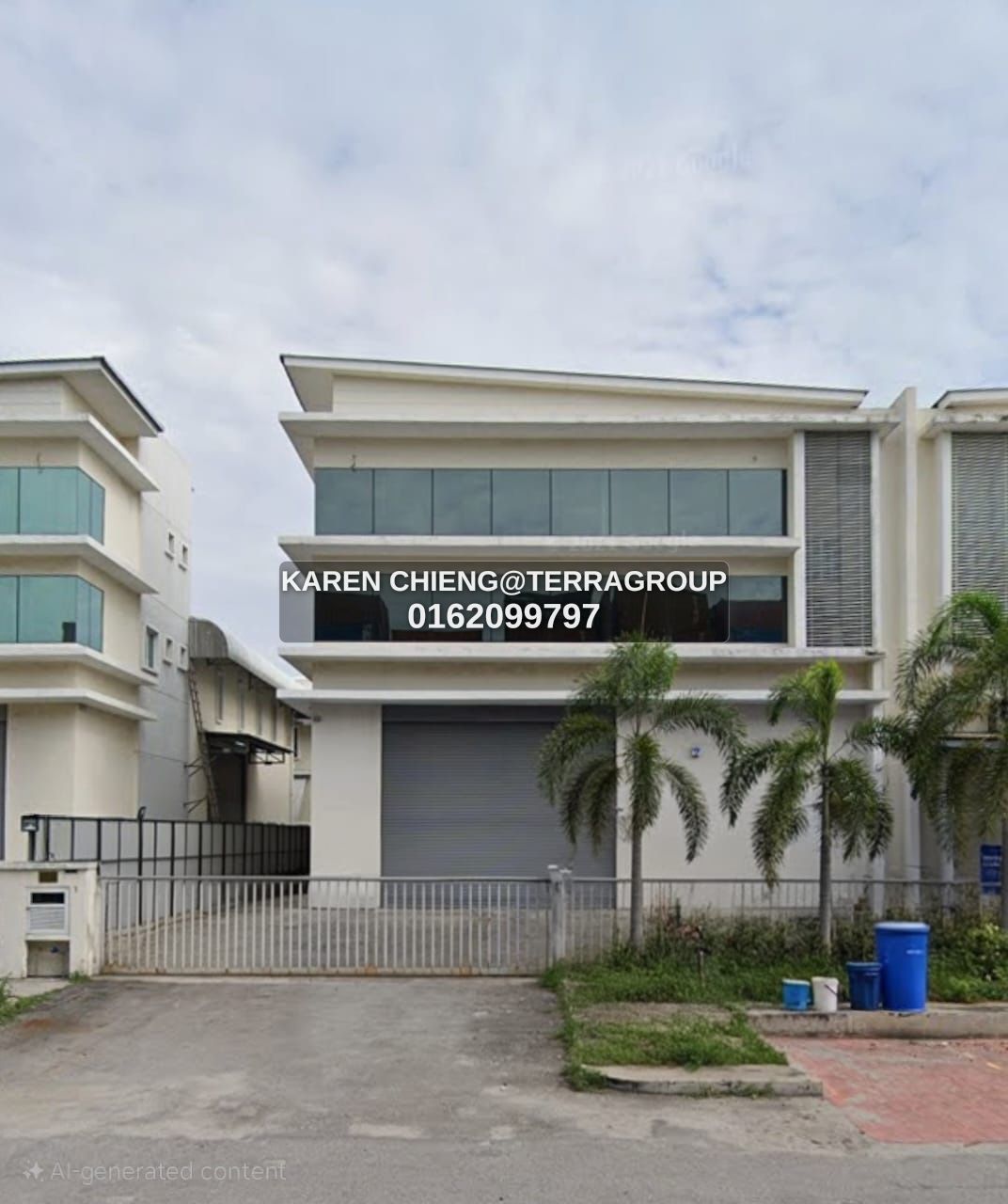 North Port 2.5storey Semi D Factory RENT