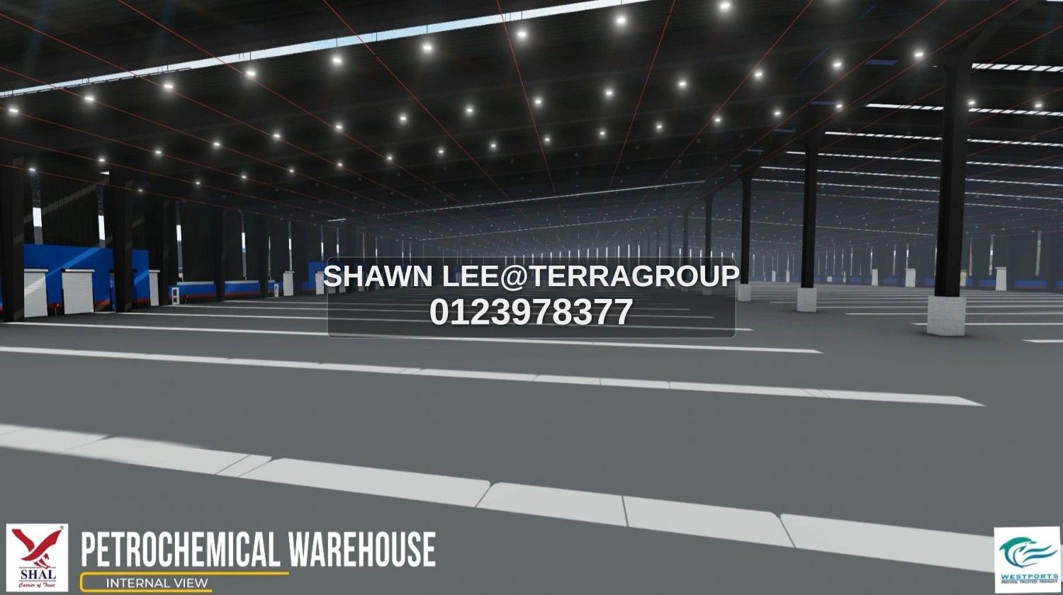 WEST PORT KLANG WAREHOUSE FOR RENT 450KSF