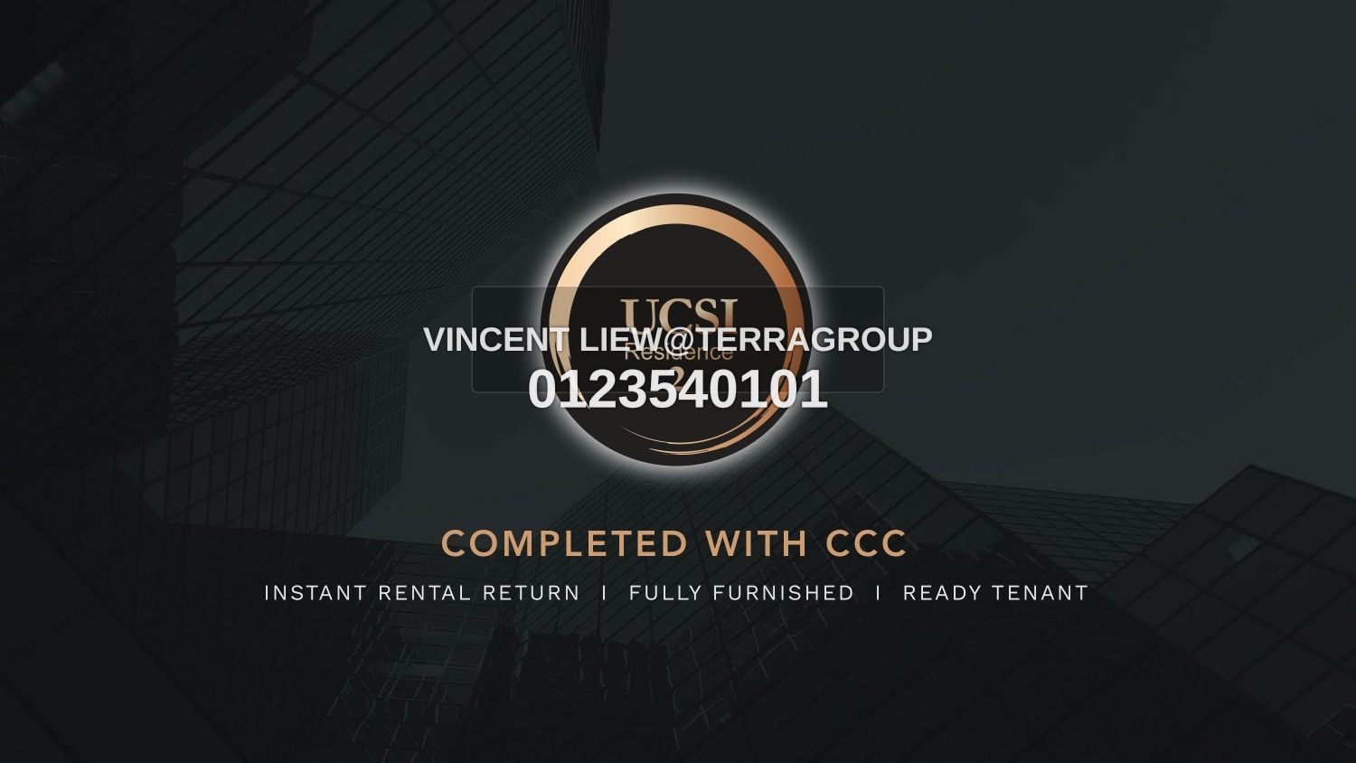 High ROI 6.5% UCSI Armani Residence Cheras Invest