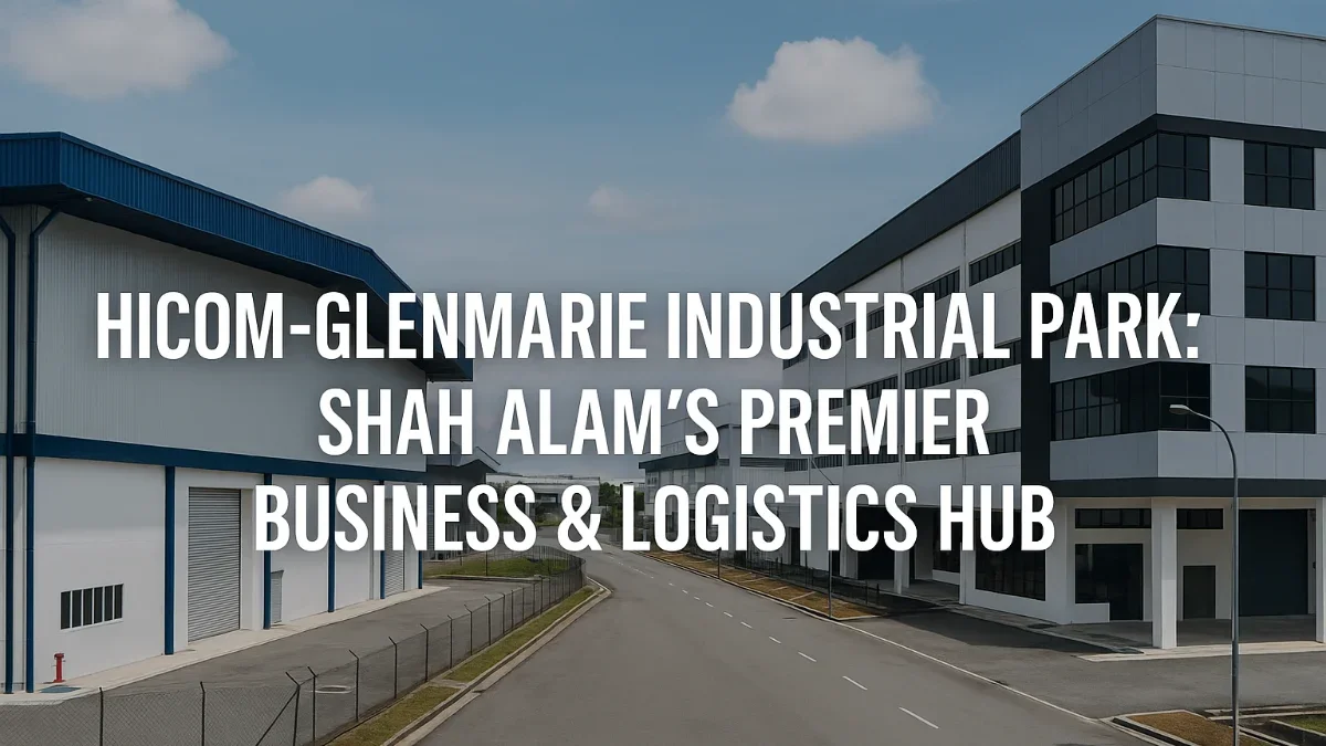 Hicom-Glenmarie Industrial Park: Shah Alam’s Premier Business & Logistics Hub