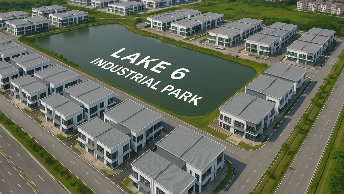 Lake 6 Industrial Park, Puchong – Premium Lakefront Factories in the Klang Valley