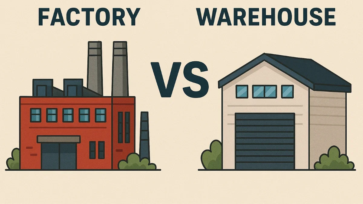 Factory vs Warehouse in Malaysia – What’s the Difference?