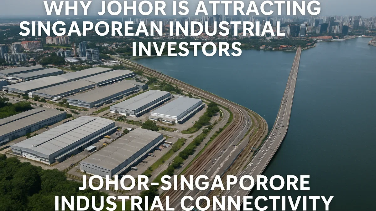 Why Johor Is Attracting Singaporean Industrial Investors