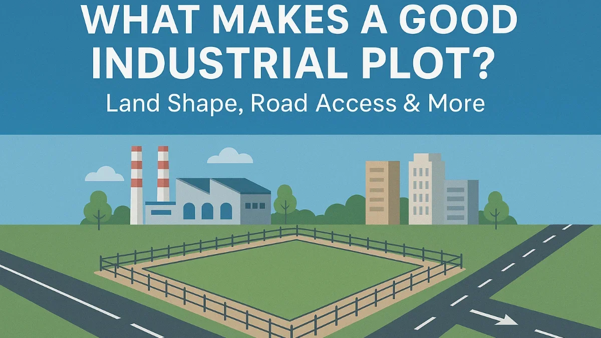 What Makes a Good Industrial Plot? Land Shape, Road Access & More