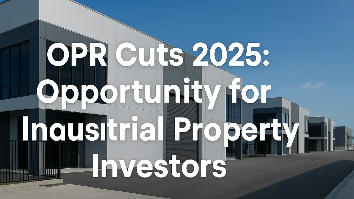 OPR Cuts in 2025: What It Means for Industrial Property Investors in Malaysia