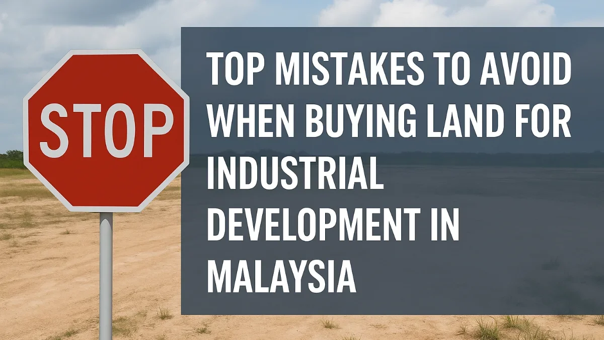 Top Mistakes to Avoid When Buying Land for Industrial Development in Malaysia