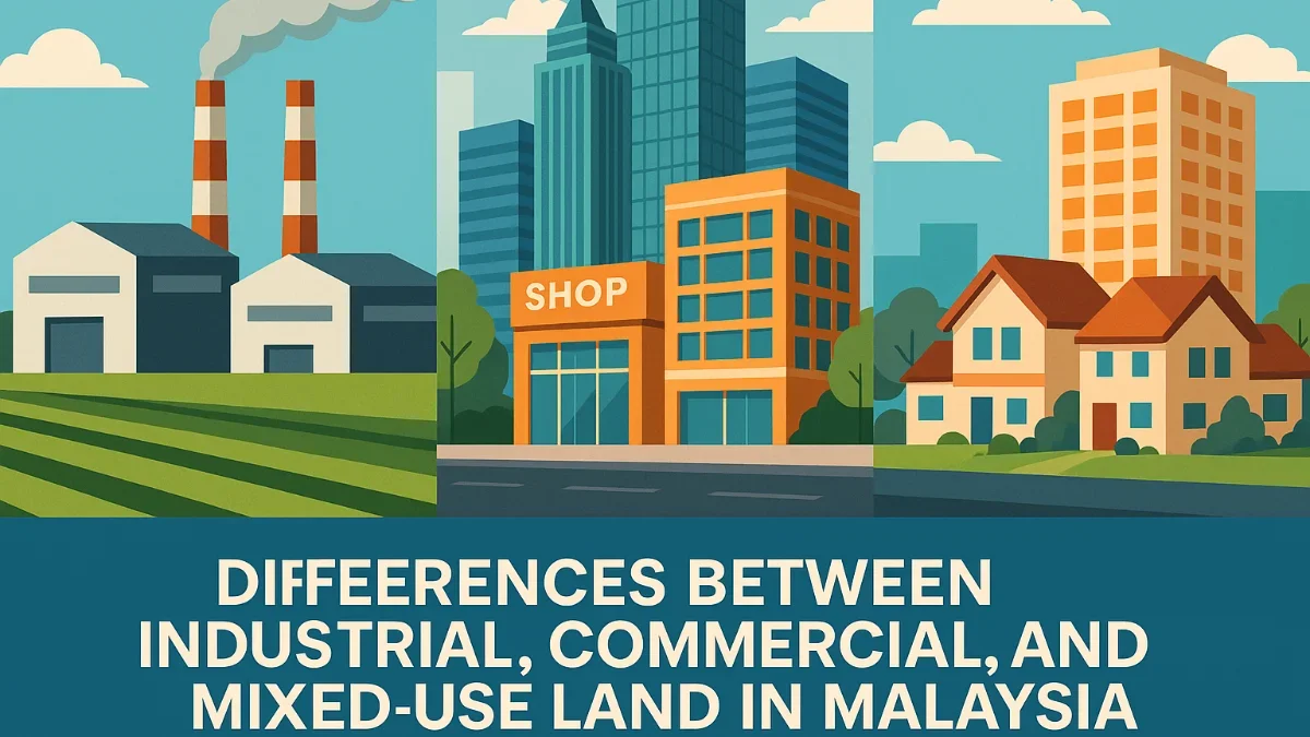 Differences Between Industrial, Commercial, and Mixed-Use Land in Malaysia