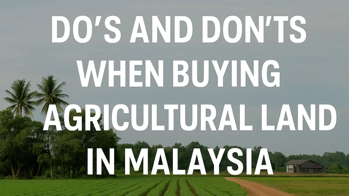 Do’s and Don’ts When Buying Agricultural Land in Malaysia