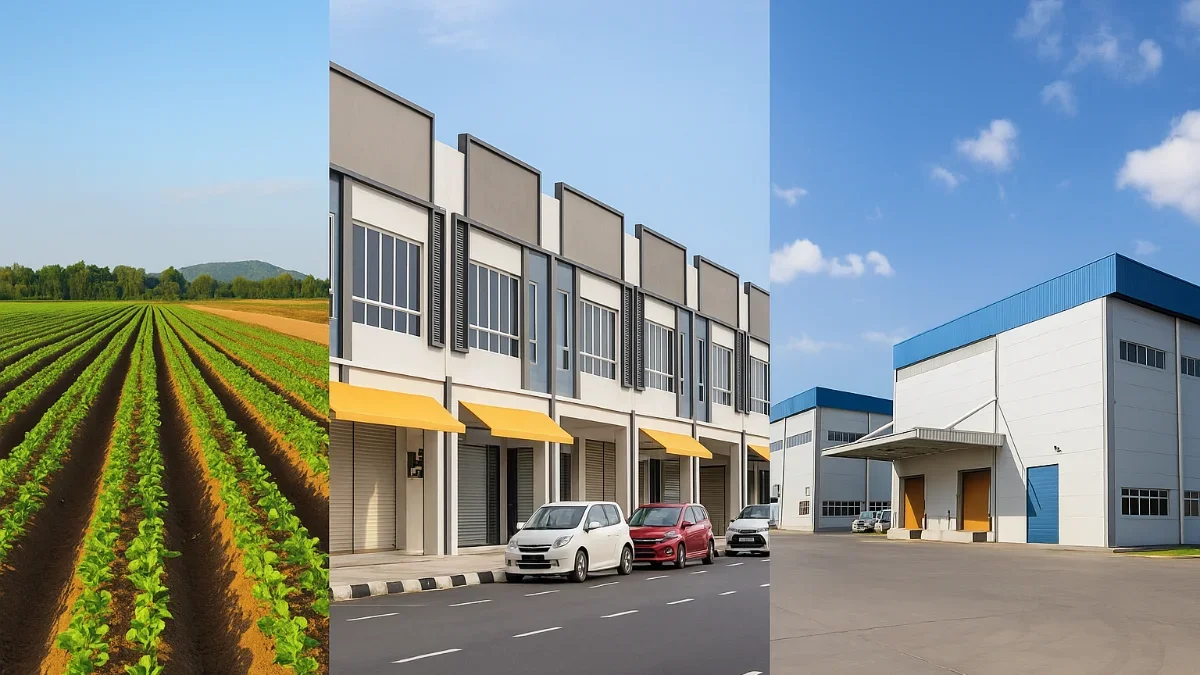 Industrial vs Commercial vs Agricultural Land: What’s the Difference?