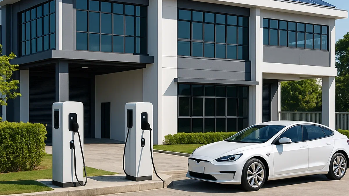 Green Energy Ready: EV Charging and Solar Power at Pulau Meranti