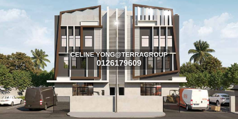 Strategic 3-storey factories in Pulau Meranti with MRT access, 40' container routes & gated security. Sizes from 6,373–10,331 sq. ft.