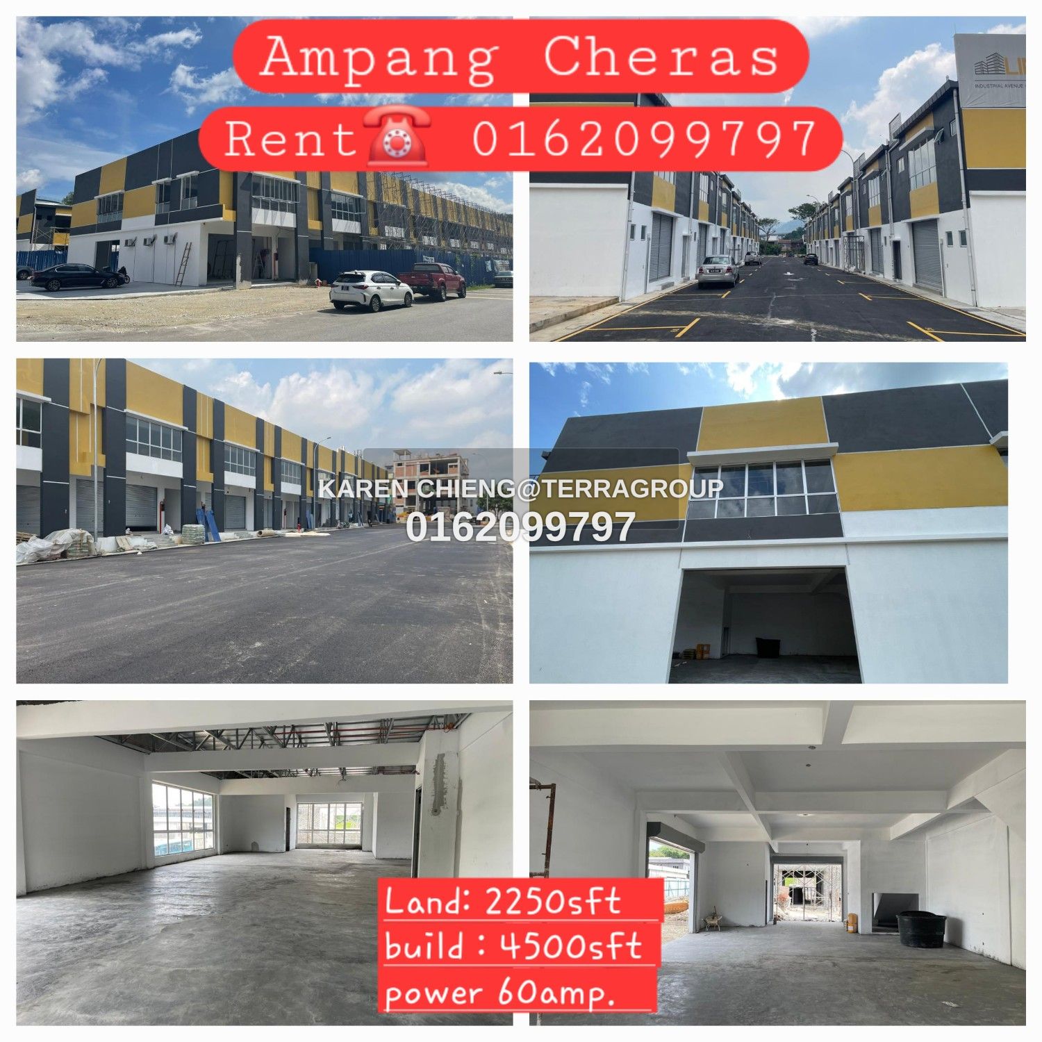 Ampang Cheras Linked factory for rent