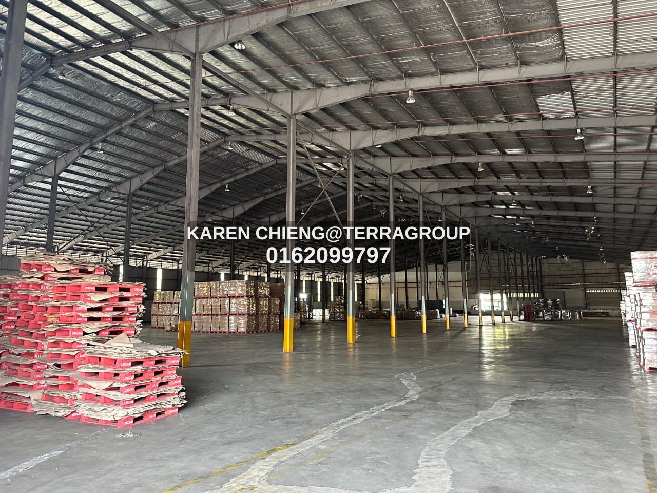 Port Klang detached factory Bu 52ksft 1400amp RENT image 2