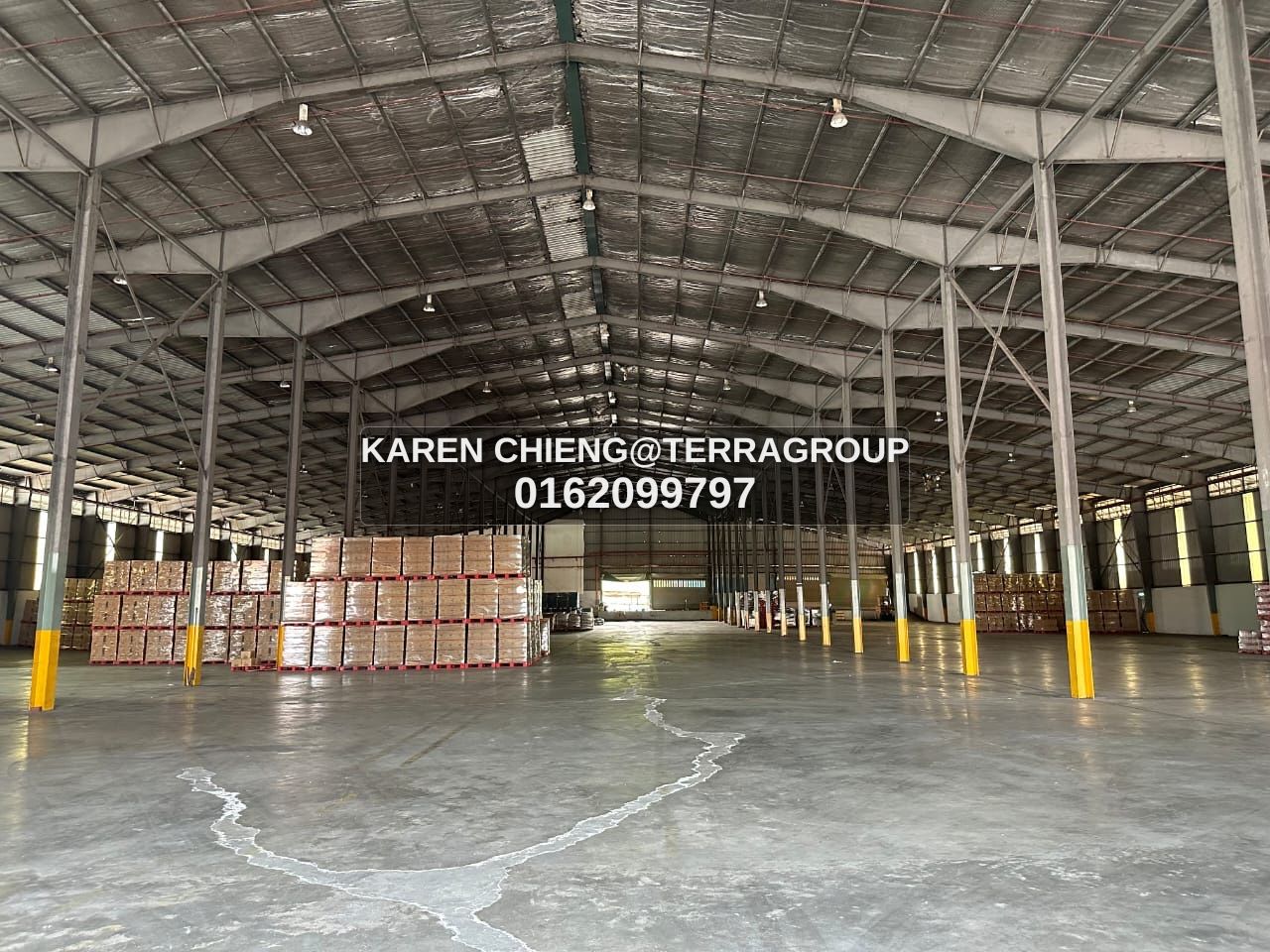 Port Klang detached factory Bu 52ksft 1400amp RENT image 3