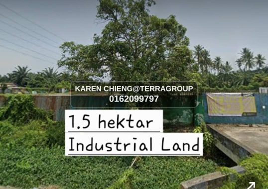 Kapar 1.5 hektar industrial land FOR SALE