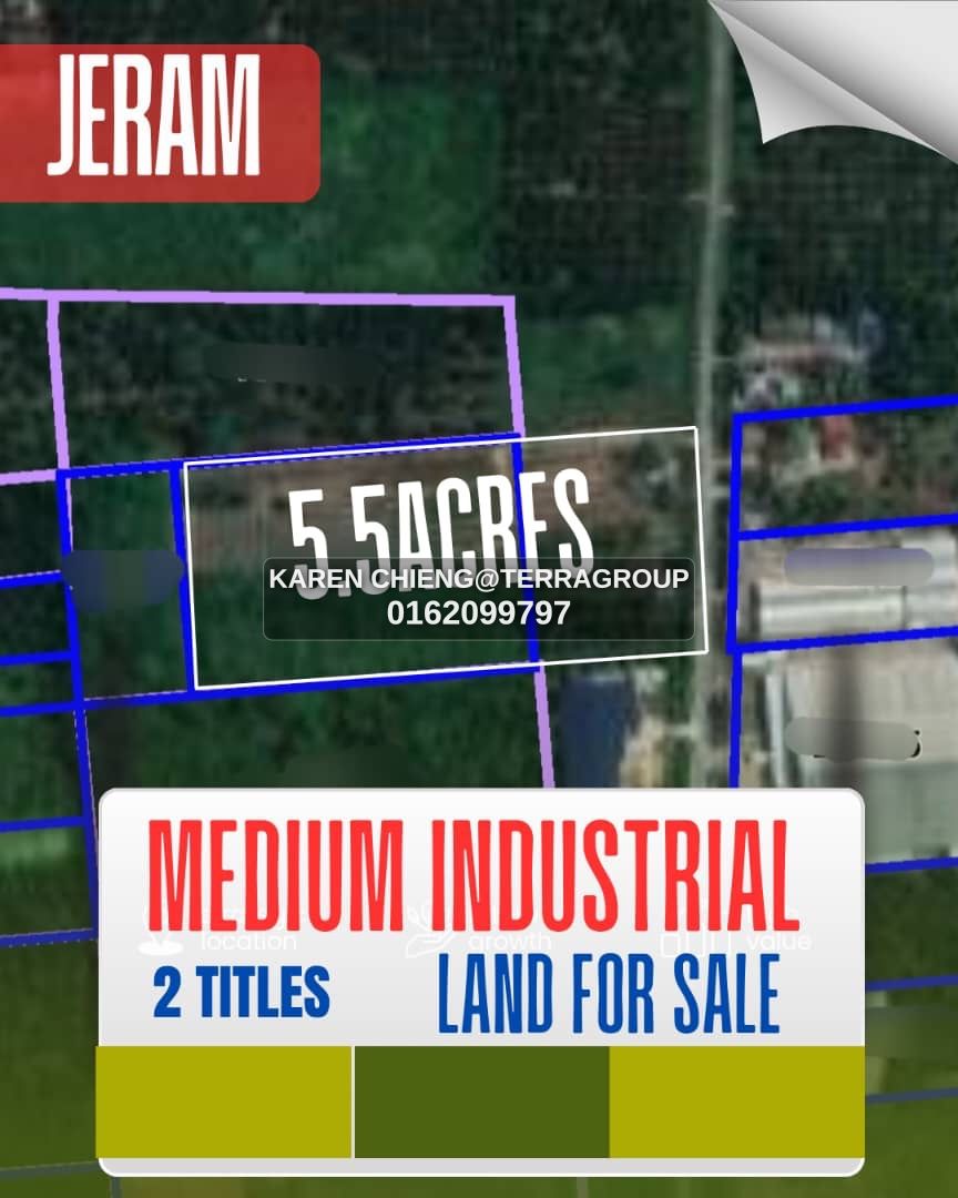Jeram Medium Industrial 5.5ac FOR SALE