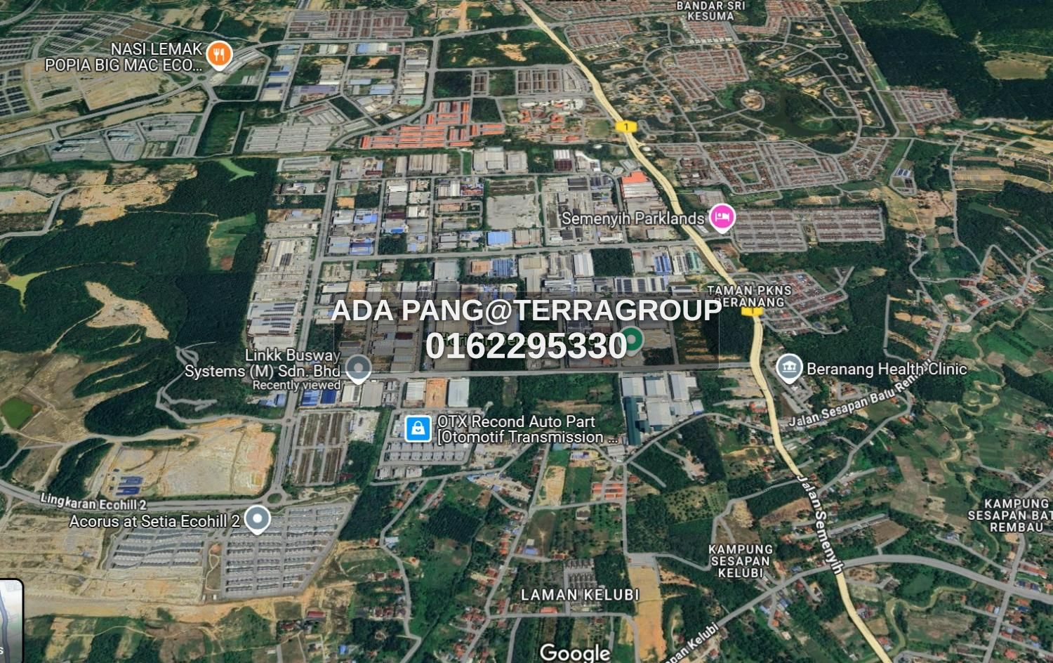 Hulu Langat FreeHold Industrial Land 3 acres